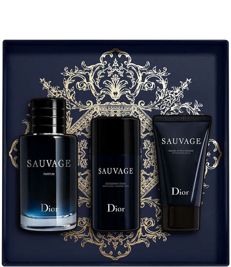 dior sauvage cologne set|christian dior sauvage gift set.